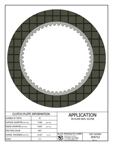 Alto Products Corp 354712 