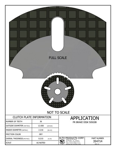 Alto Products Corp 354714 