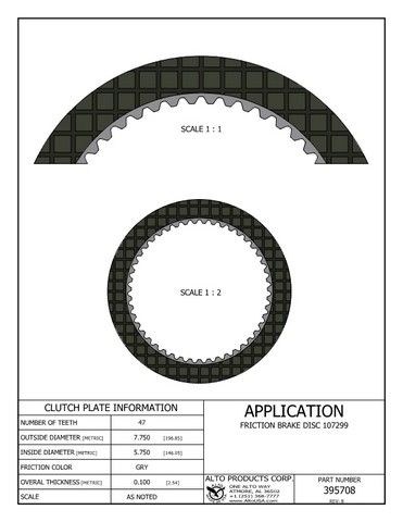 Alto Products Corp 395708 