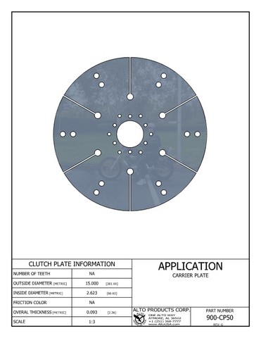 Alto Products Corp 900-CP50 