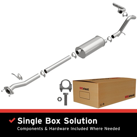 Bosal 106-0011 Exhaust System Kit For CADILLAC,CHEVROLET,GMC