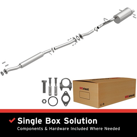 Bosal 106-0093 Exhaust System Kit For SAAB,SUBARU