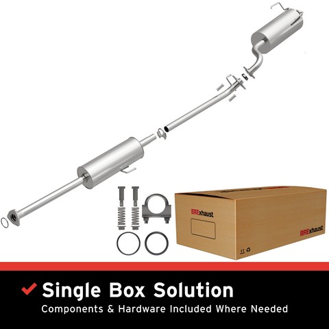 Bosal 106-0158 Exhaust System Kit For HONDA