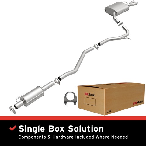 Bosal 106-0191 Exhaust System Kit For FORD,LINCOLN,MERCURY