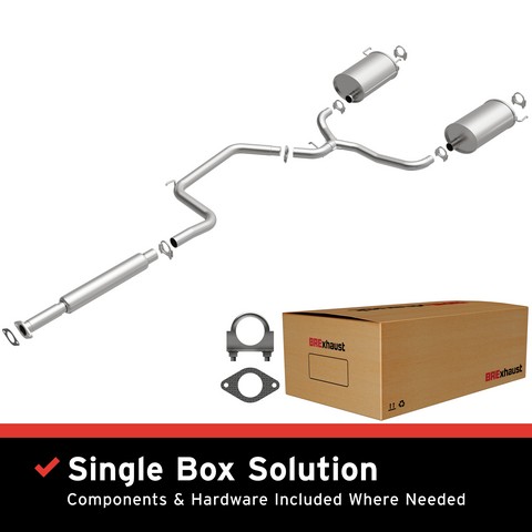 Bosal 106-0224 Exhaust System Kit For PONTIAC
