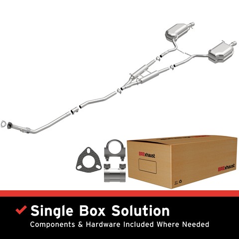 Bosal 106-0317 Exhaust System Kit For AUDI