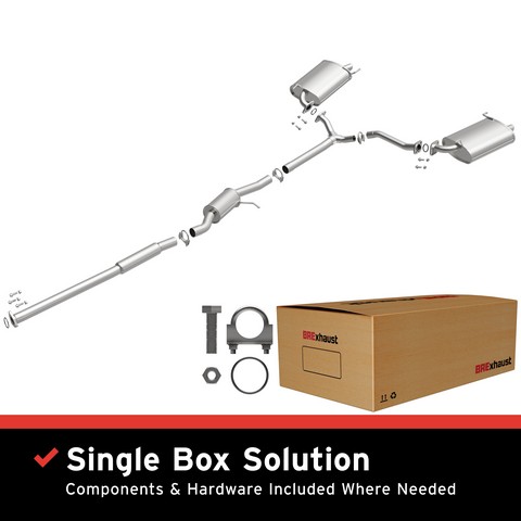 Bosal 106-0323 Exhaust System Kit For HONDA