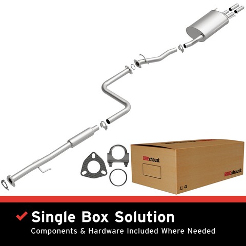 Bosal 106-0332 Exhaust System Kit For HONDA