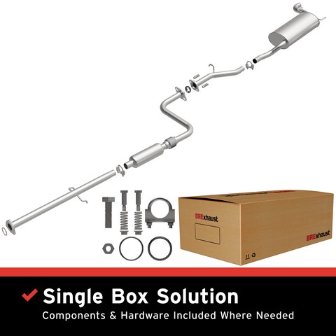 Bosal 106-0400 Exhaust System Kit For HONDA