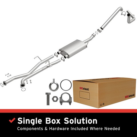 Bosal 106-0527 Exhaust System Kit For TOYOTA