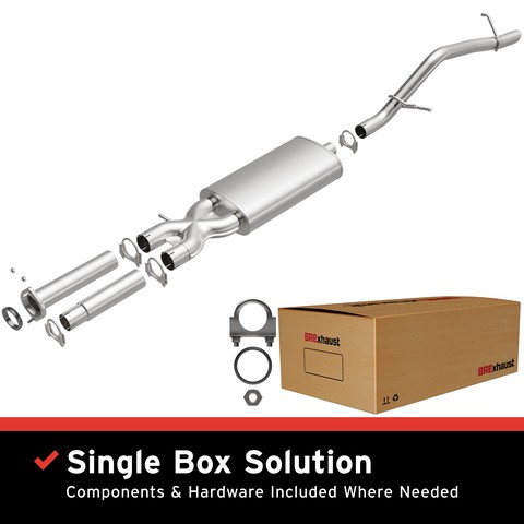 Bosal 106-0538 Exhaust System Kit For HUMMER