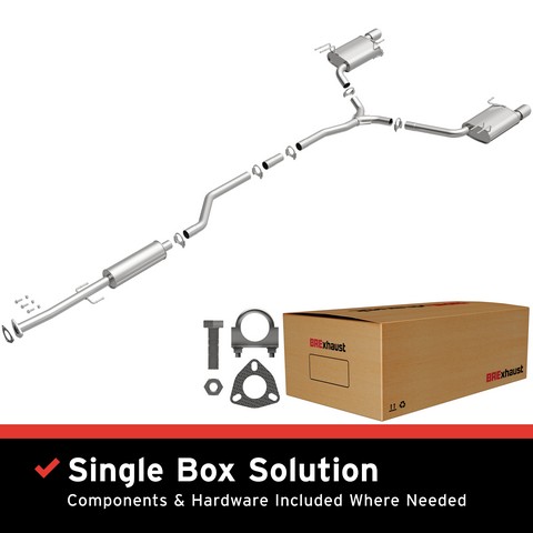 Bosal 106-0547 Exhaust System Kit For HONDA