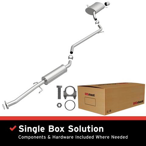 Bosal 106-0572 Exhaust System Kit For HONDA