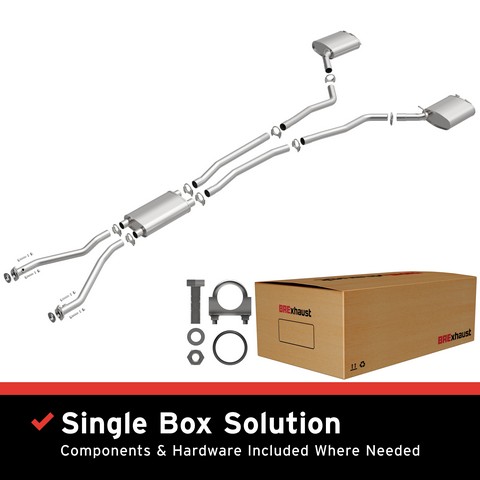 Bosal 106-0586 Exhaust System Kit For CADILLAC
