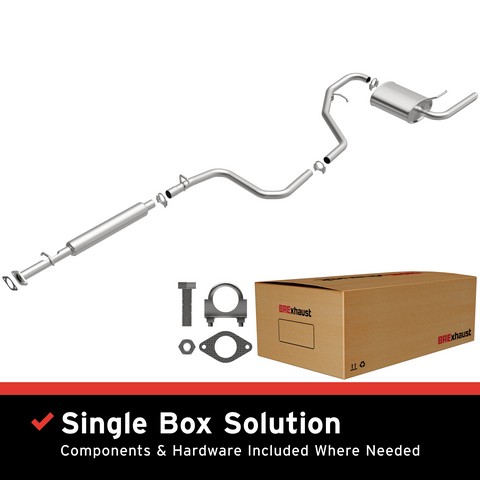 Bosal 106-0629 Exhaust System Kit For CHEVROLET