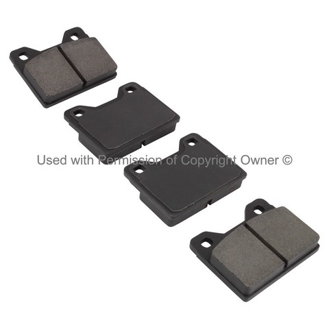 Quality-Built 1000-0108M Disc Brake Pad Set For AUDI,BMW