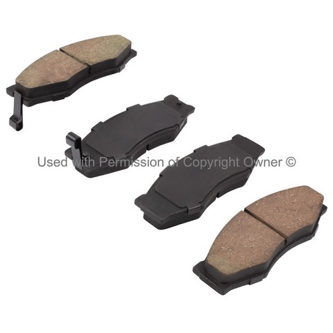 Quality-Built 1000-0266C Disc Brake Pad Set For INFINITI,NISSAN