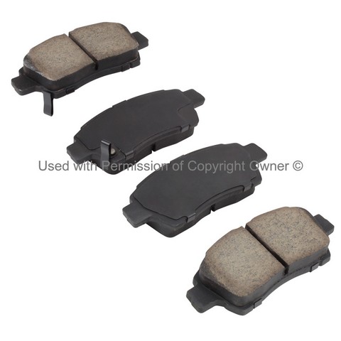 Quality-Built 1000-0831C Disc Brake Pad Set For TOYOTA