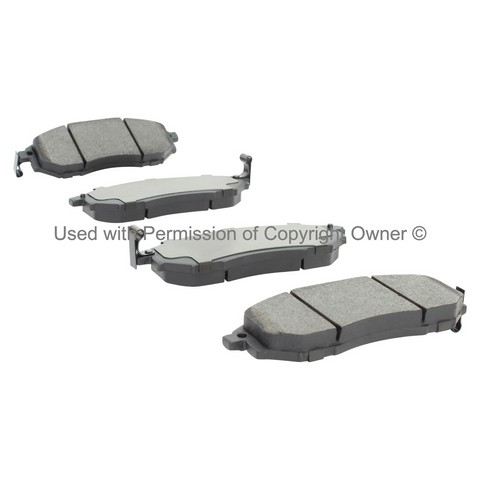 Quality-Built 1000-0888M Disc Brake Pad Set For INFINITI,NISSAN,RENAULT
