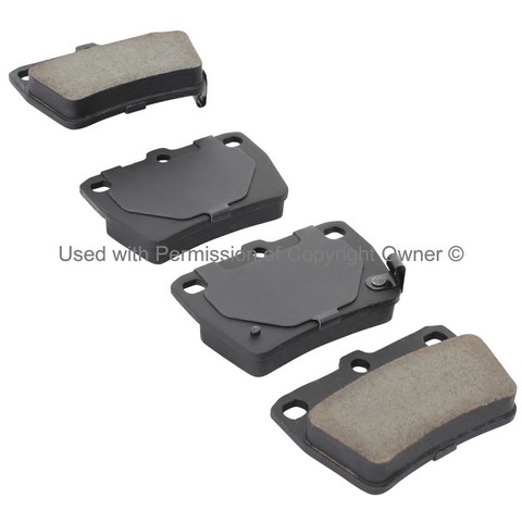 Quality-Built 1000-1051M Disc Brake Pad Set For TOYOTA