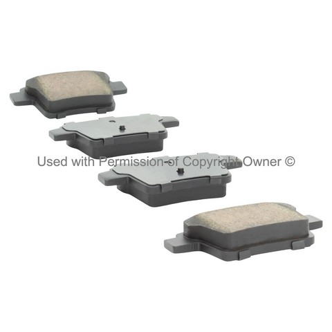 Quality-Built 1000-1071C Disc Brake Pad Set For FIAT,FORD,JAGUAR,MERCURY