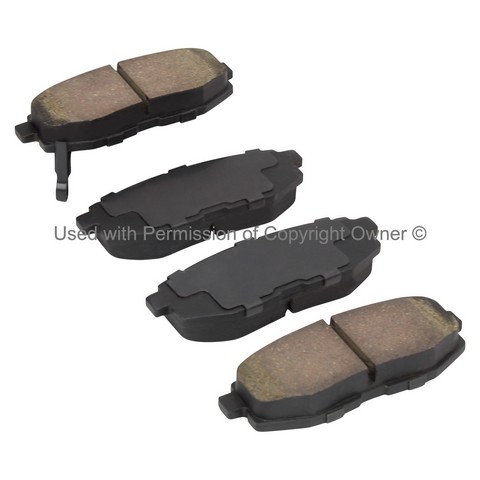 Quality-Built 1000-1124C Disc Brake Pad Set For SCION,SUBARU,TOYOTA