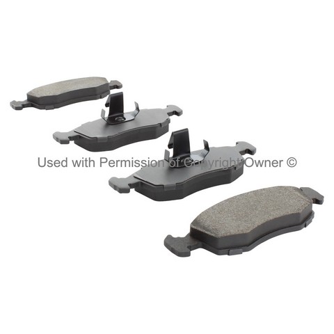 Quality-Built 1000-1538M Disc Brake Pad Set For FIAT