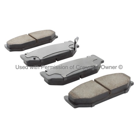 Quality-Built 1000-1614C Disc Brake Pad Set For SUZUKI