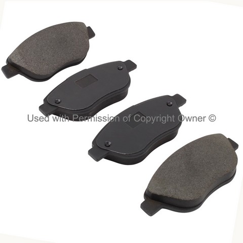 Quality-Built 1000-1618M Disc Brake Pad Set For FIAT