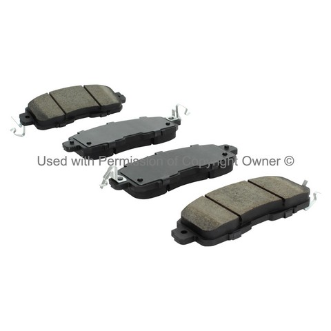 Quality-Built 1000-1650C Disc Brake Pad Set For NISSAN