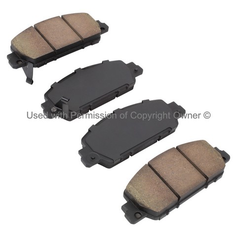 Quality-Built 1000-1654C Disc Brake Pad Set For HONDA