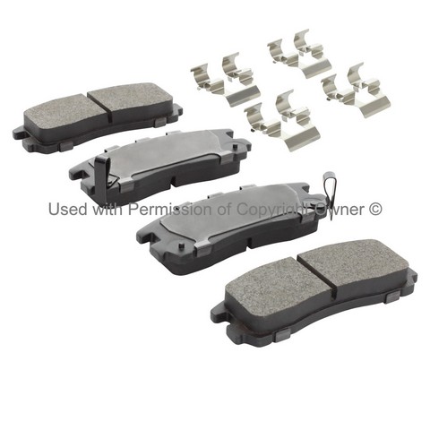 Quality-Built 1001-0383C Disc Brake Pad Set For CHRYSLER,DODGE,EAGLE,MITSUBISHI,PLYMOUTH