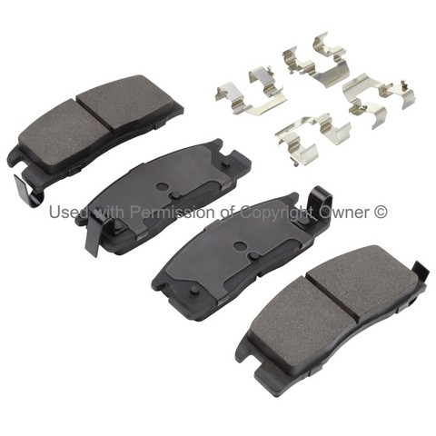 Quality-Built 1001-0398M Disc Brake Pad Set For CHEVROLET,ISUZU