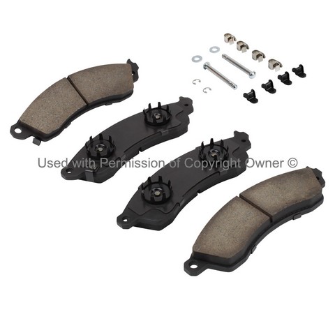 Quality-Built 1001-0412C Disc Brake Pad Set For ASTON MARTIN,CHEVROLET,FORD,PANOZ,PONTIAC,SHELBY