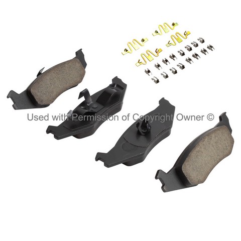 Quality-Built 1001-0512C Disc Brake Pad Set For CHRYSLER,DODGE,EAGLE,PLYMOUTH