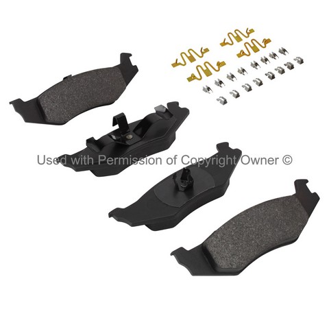 Quality-Built 1001-0512M Disc Brake Pad Set For CHRYSLER,DODGE,EAGLE,PLYMOUTH