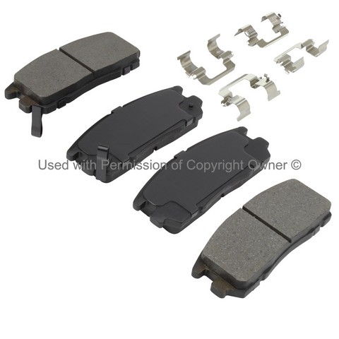 Quality-Built 1001-0580C Disc Brake Pad Set For ACURA,HONDA,ISUZU