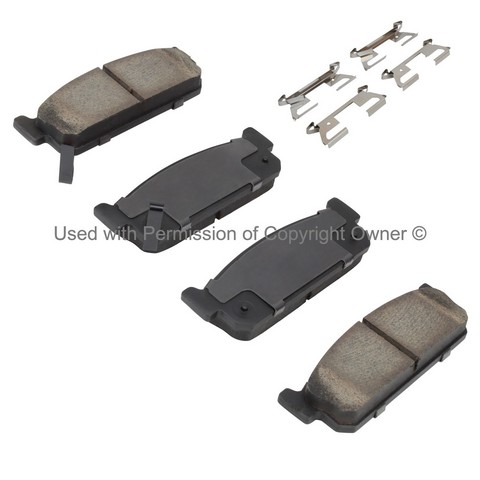 Quality-Built 1001-0588M Disc Brake Pad Set For INFINITI