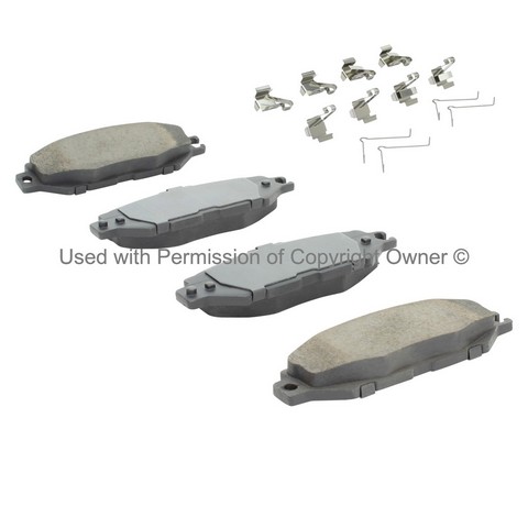 Quality-Built 1001-0613C Disc Brake Pad Set For LEXUS,TOYOTA