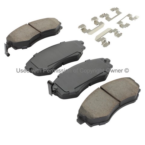 Quality-Built 1001-0700BM Disc Brake Pad Set For HYUNDAI