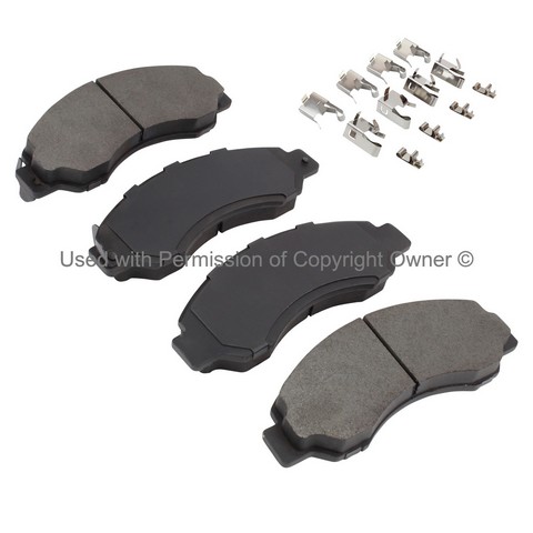 Quality-Built 1001-0701M Disc Brake Pad Set For UD