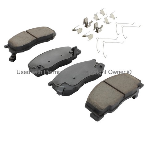 Quality-Built 1001-0716C Disc Brake Pad Set For TOYOTA