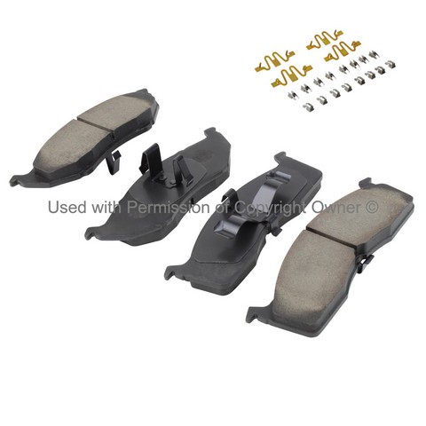 Quality-Built 1001-0730C Disc Brake Pad Set For CHRYSLER,DODGE