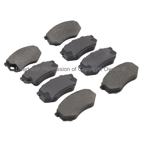 Quality-Built 1001-0735M Disc Brake Pad Set For MITSUBISHI FUSO