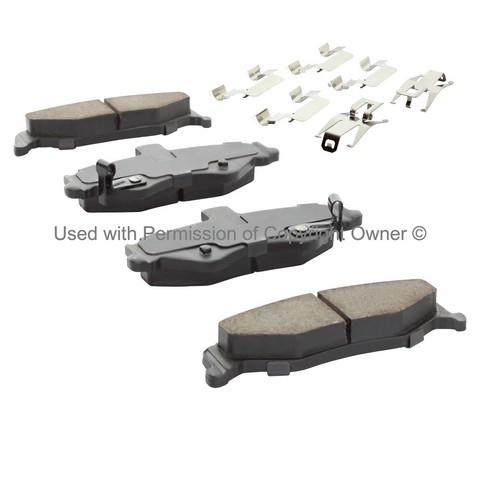 Quality-Built 1001-0750M Disc Brake Pad Set For AVANTI,CHEVROLET,PONTIAC