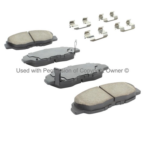Quality-Built 1001-0764AC Disc Brake Pad Set For HONDA