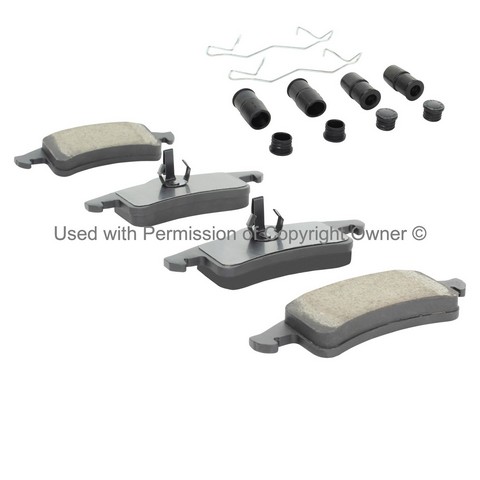 Quality-Built 1001-0791C Disc Brake Pad Set For JEEP