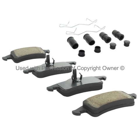 Quality-Built 1001-0791M Disc Brake Pad Set For JEEP