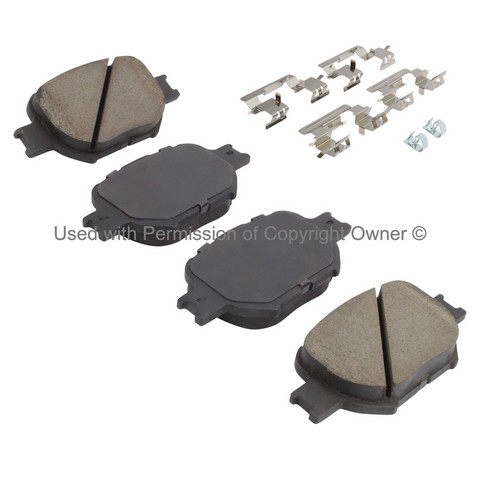 Quality-Built 1001-0817C Disc Brake Pad Set For SCION,TOYOTA