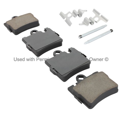Quality-Built 1001-0848C Disc Brake Pad Set For MERCEDES-BENZ